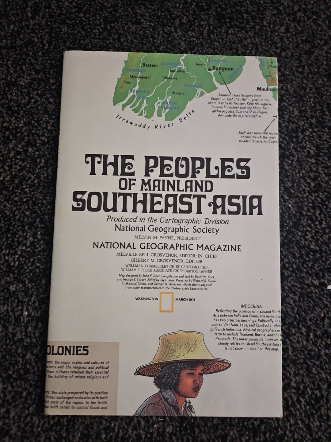 Vintage The Peoples Of Mainland Southeast Asia