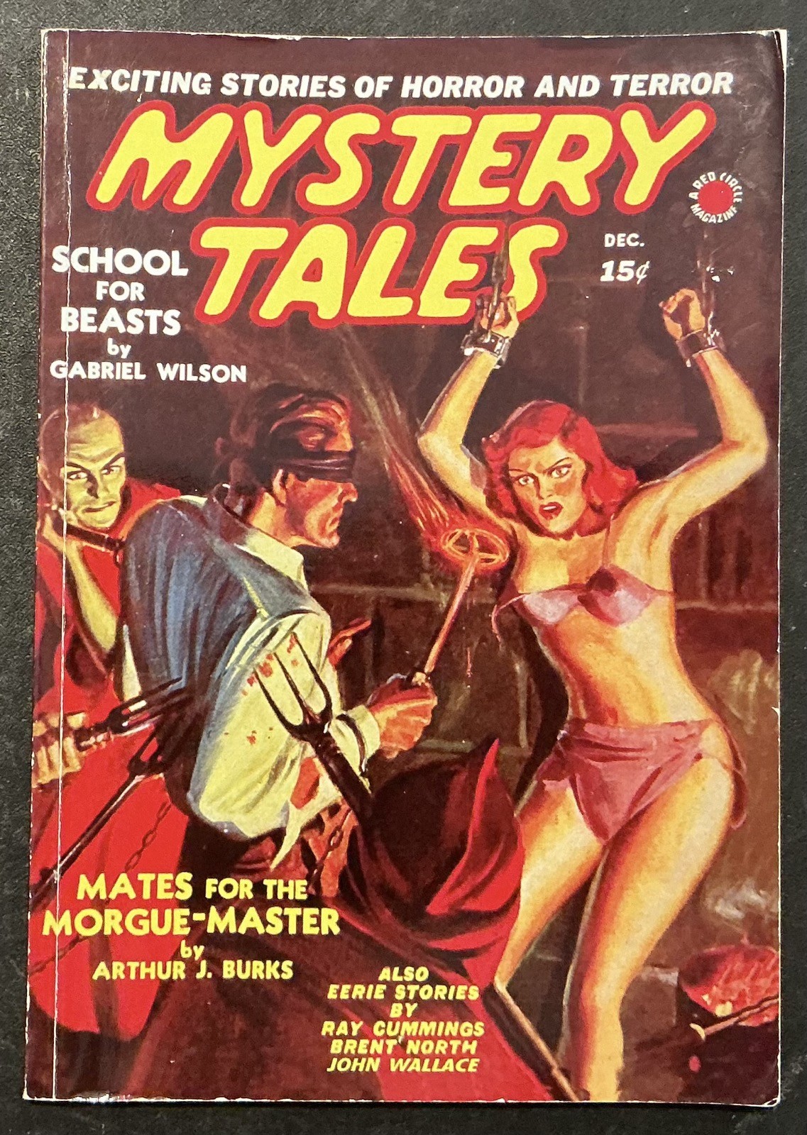 Mystery Tales Dec 1939  Pulp Magazine Reprint Adventure House 2005  