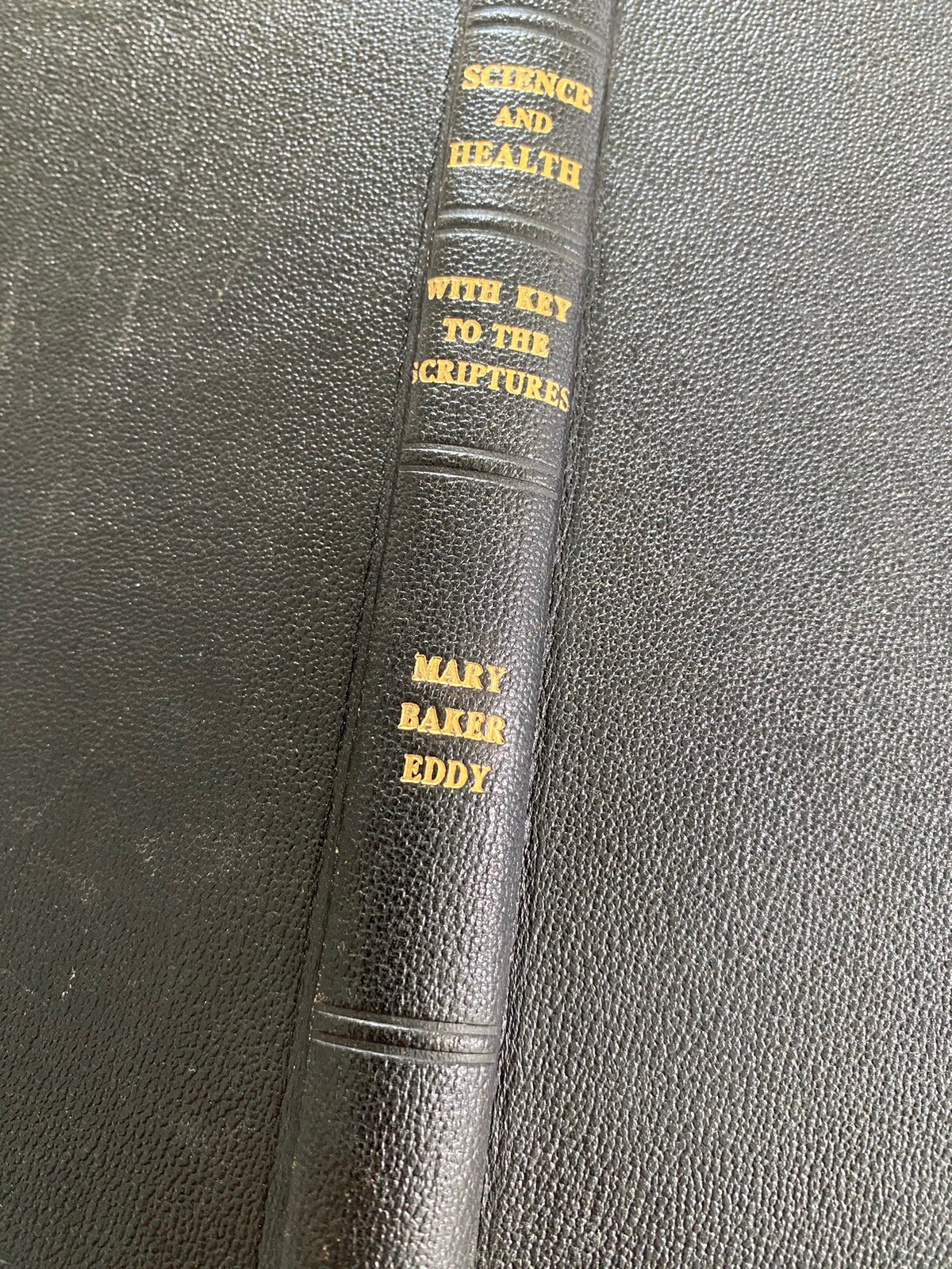 Vintage Book: Science & Health Key to Scriptures Mary Baker Eddy 1934 leather