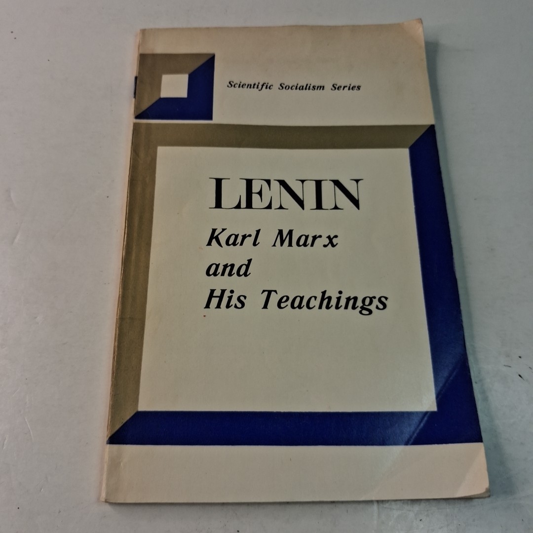 Karl Marx and His Teaching by Vladimir Lenin PB (1973) Printed In U.S.S.R.