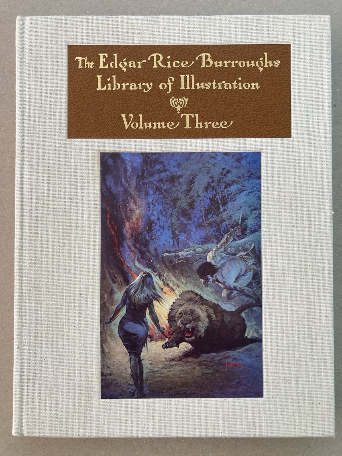 Tarzan-The Edgar Rice Burroughs Library of Illustration-3 Volumes in Slipcase