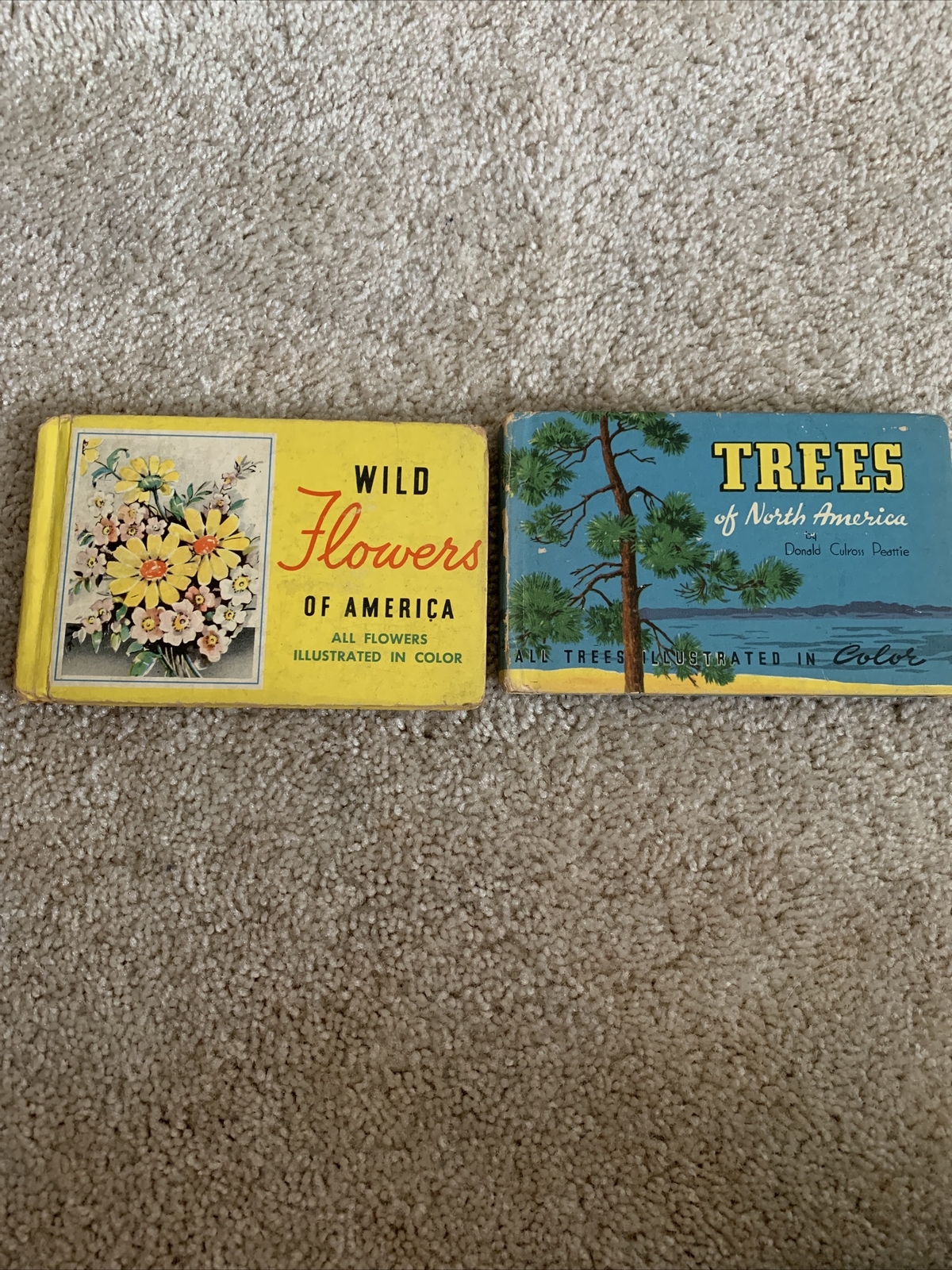 2 Guides Whitman Publishing: Trees & Flowers of America Peattie Harvey 1932 1934