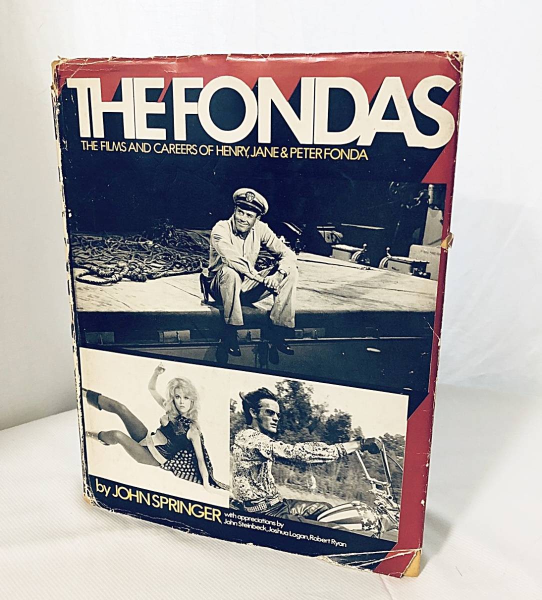 Foreign Book THE FONDAS by John Springer Hollywood Family Films & Careers Used