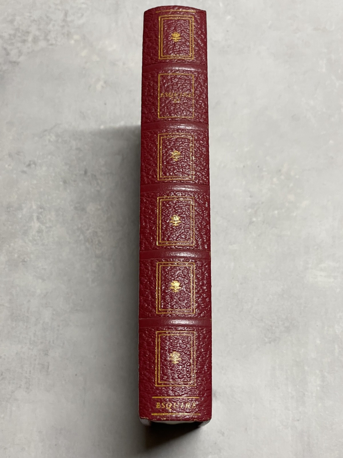 esquire 65 signed limited edition red morocco gilt binding american literature e