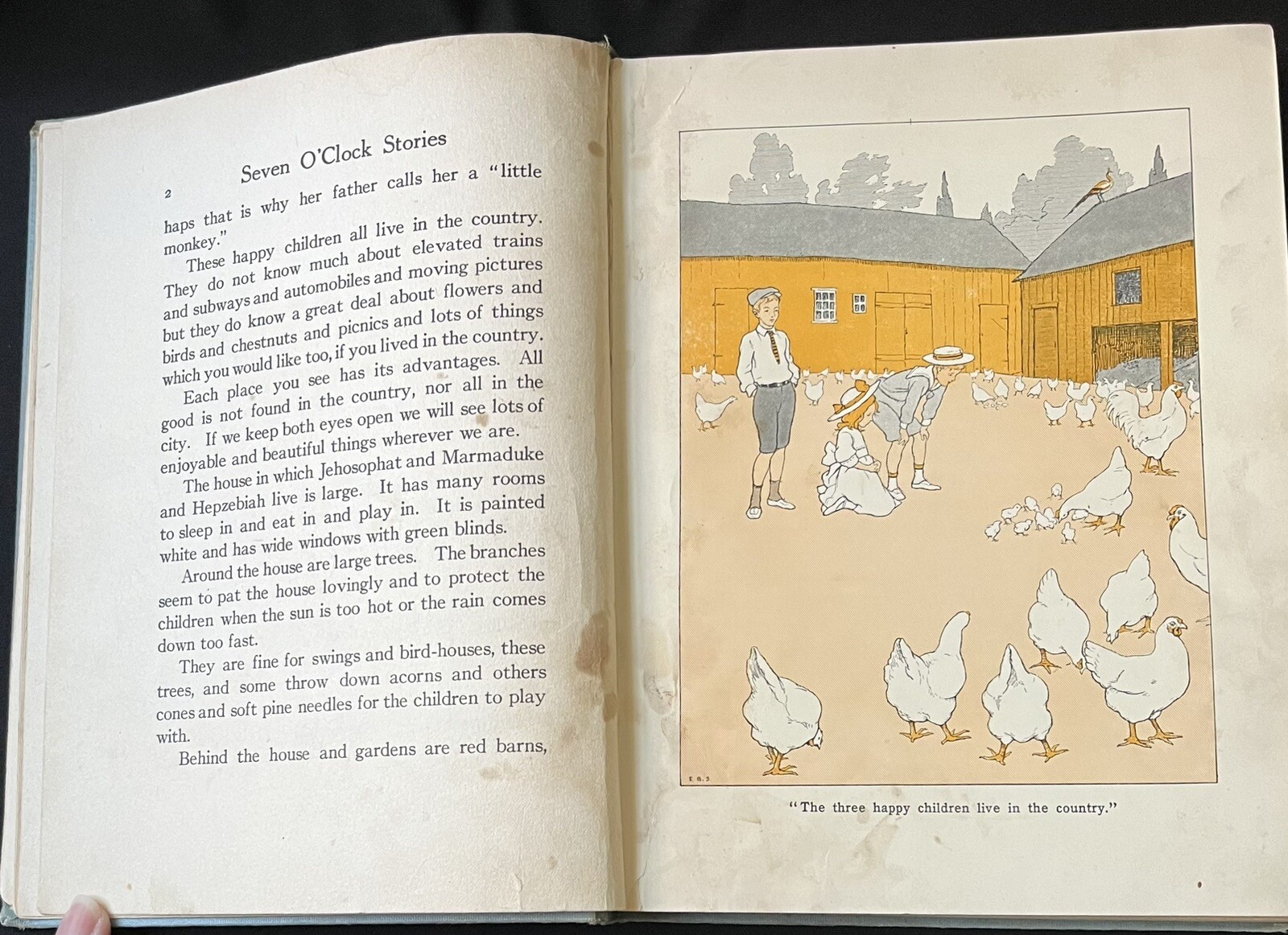 Seven O’Clock Stories by Robert Gordon Anderson—1920—Hardcover & Illustrated