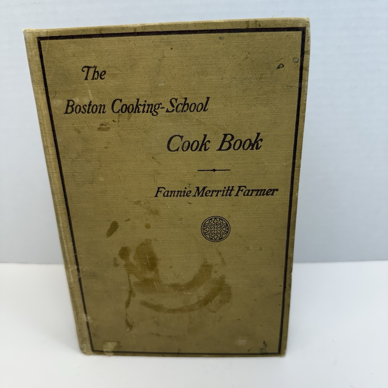 Vintage 1928 The Boston Cooking School Cookbook Fannie Merritt Farmer HC