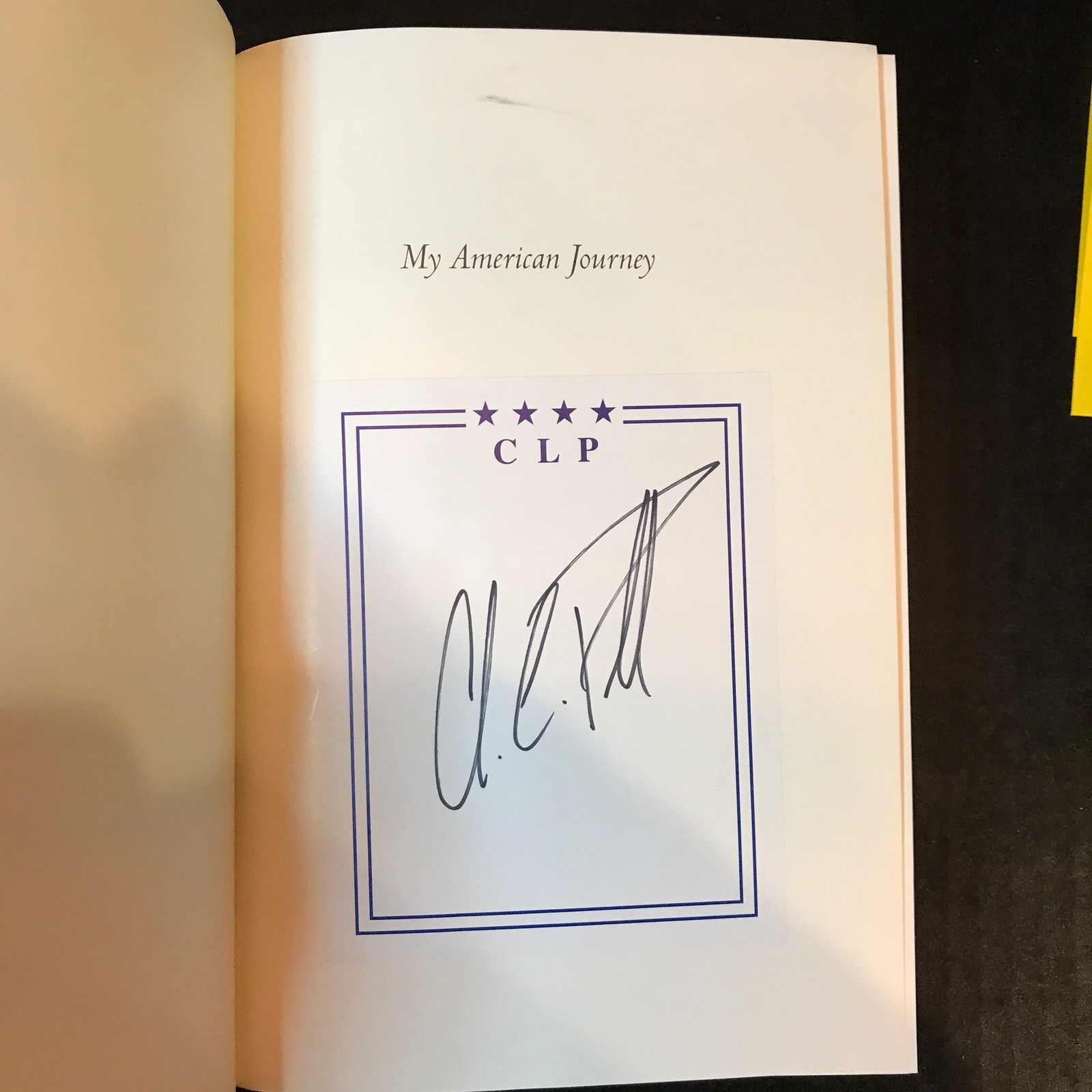 My American Journey – Colin Powell and Joseph E. Pearson – Signed – 1995