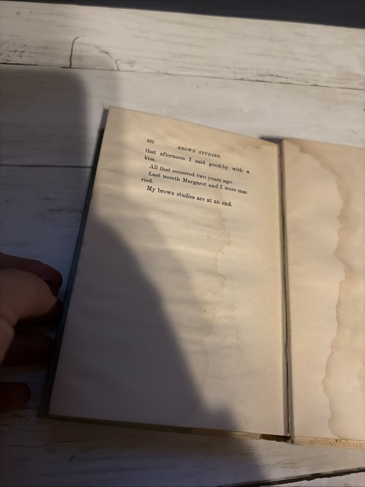 Brown Studies Or Camp Fires And Morals George H Hepworth 1907 E P Dutton