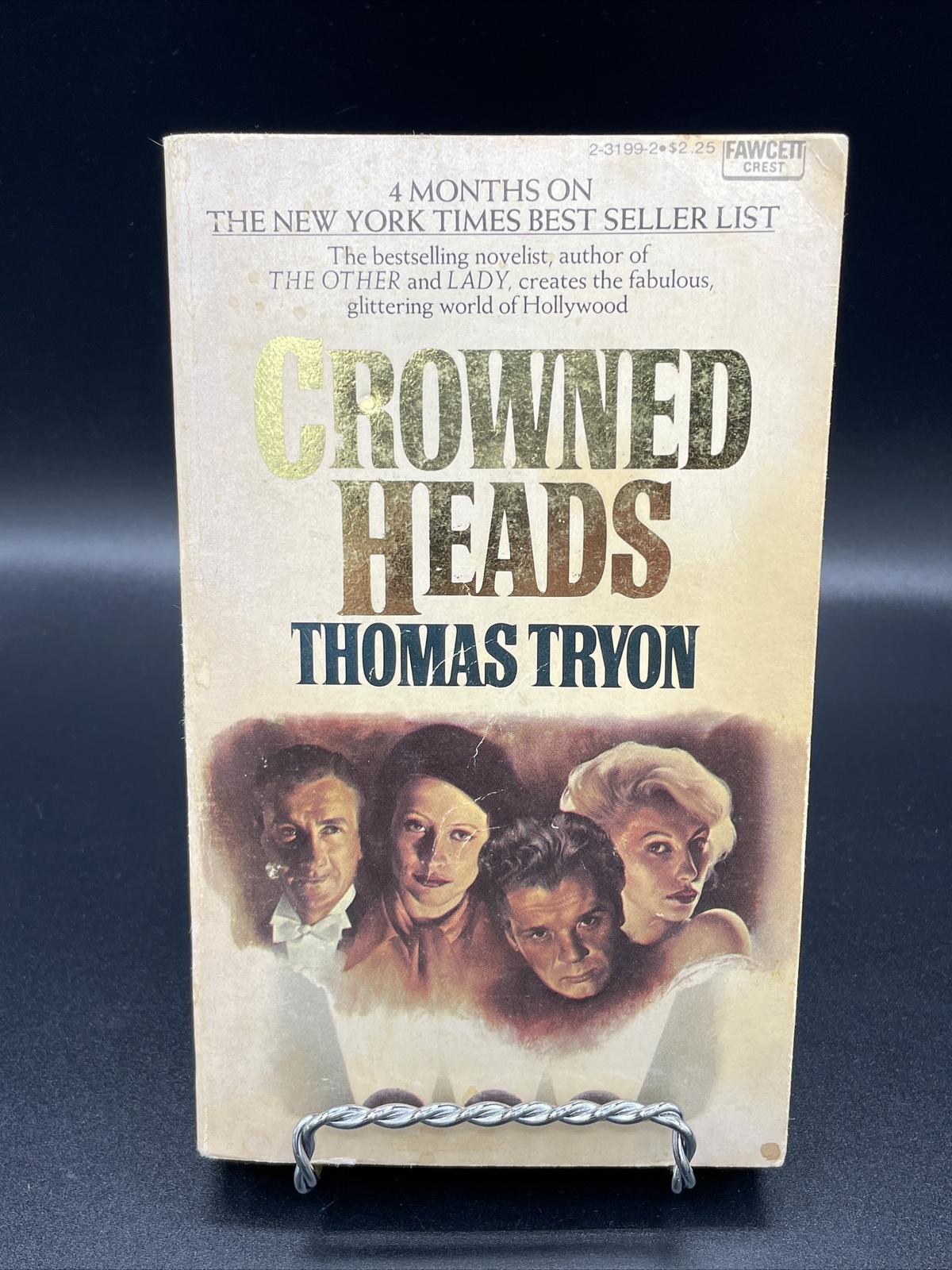 Crowned Heads Thomas Tryon Vintage Fawcett Crest Paperback Book 1976