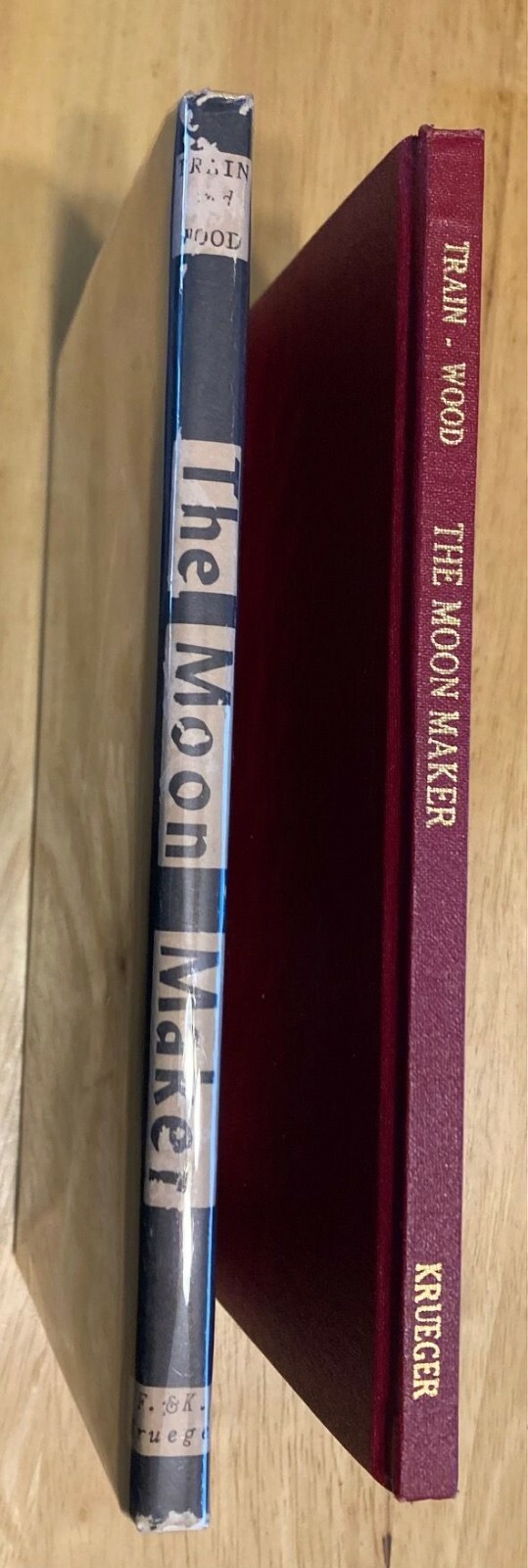 The Moon Maker Arthur Train, Robert Wood 1958 Krueger 1st ed. Ltd ed. Hardcover