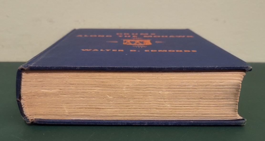 Drums Along The Mohawk Walter D Edmonds Little Brown 1st Edition & Print 1936 HB