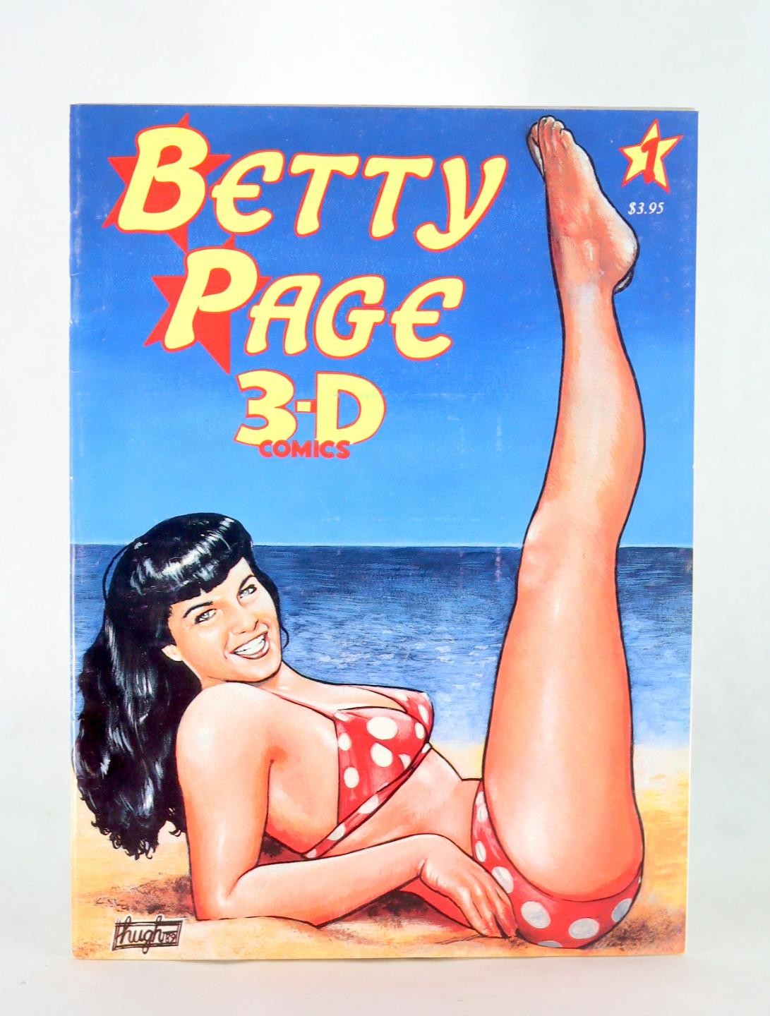 Ray Zone Mullins 1990 Betty Page 3-D Comic Book