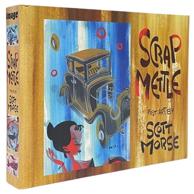 Scrap Mettle Scott Morse Art Artist Painting Drawing Comics Used Book