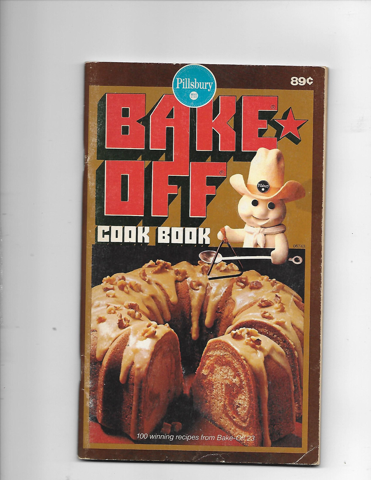 Pillsbury: Bake Off Cook Book (1972, PB) 85 pgs {Cookbook}