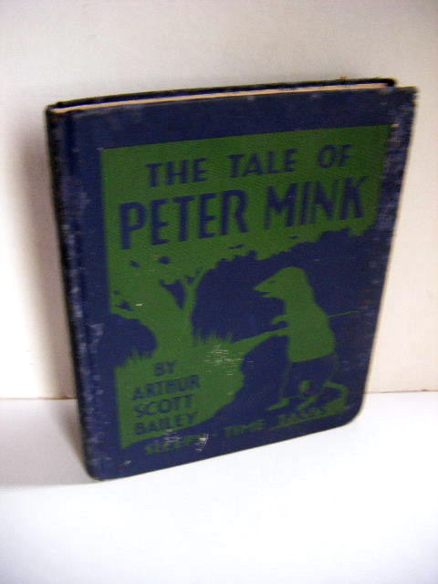the tale of peter mink copyright 1916 color illust. SEE