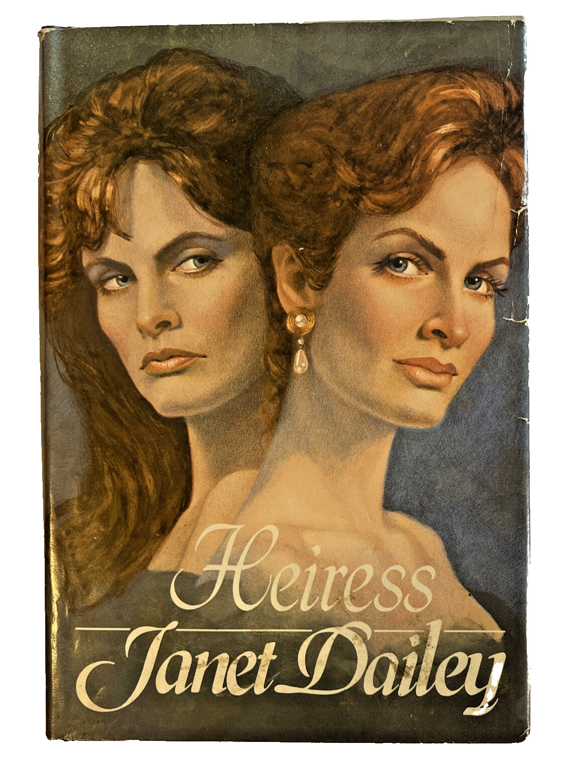 Heiress Janet Dailey Romance Novel HC/DJ 1987 First Edition Vintage Love Story