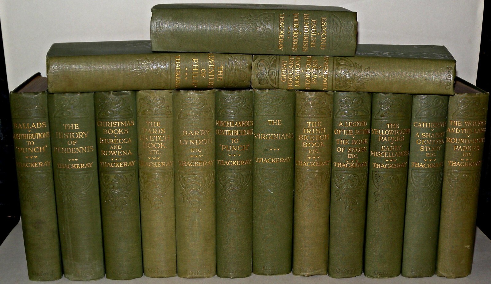 Oxford Thackeray Classics 15 Vol Henry Frowde OUP HB
