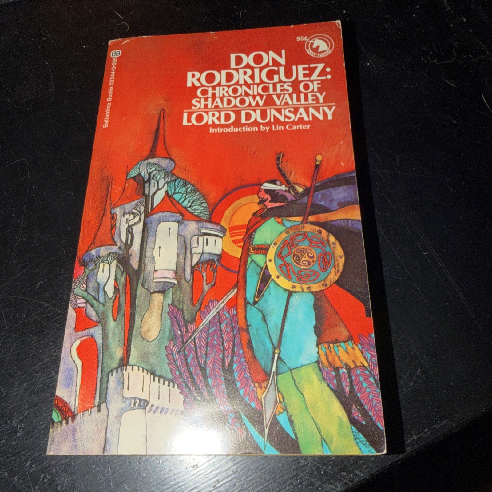 Don Rodriguez Lord Dunsany 1971 Ballantine 1st Print Fantasy Paperback