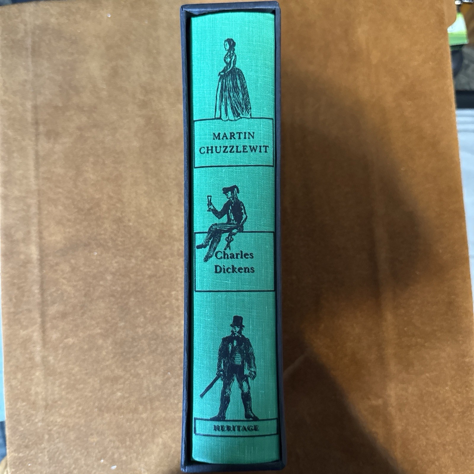 Charles Dickens MARTIN CHUZZLEWIT Heritage Press With Slipcase