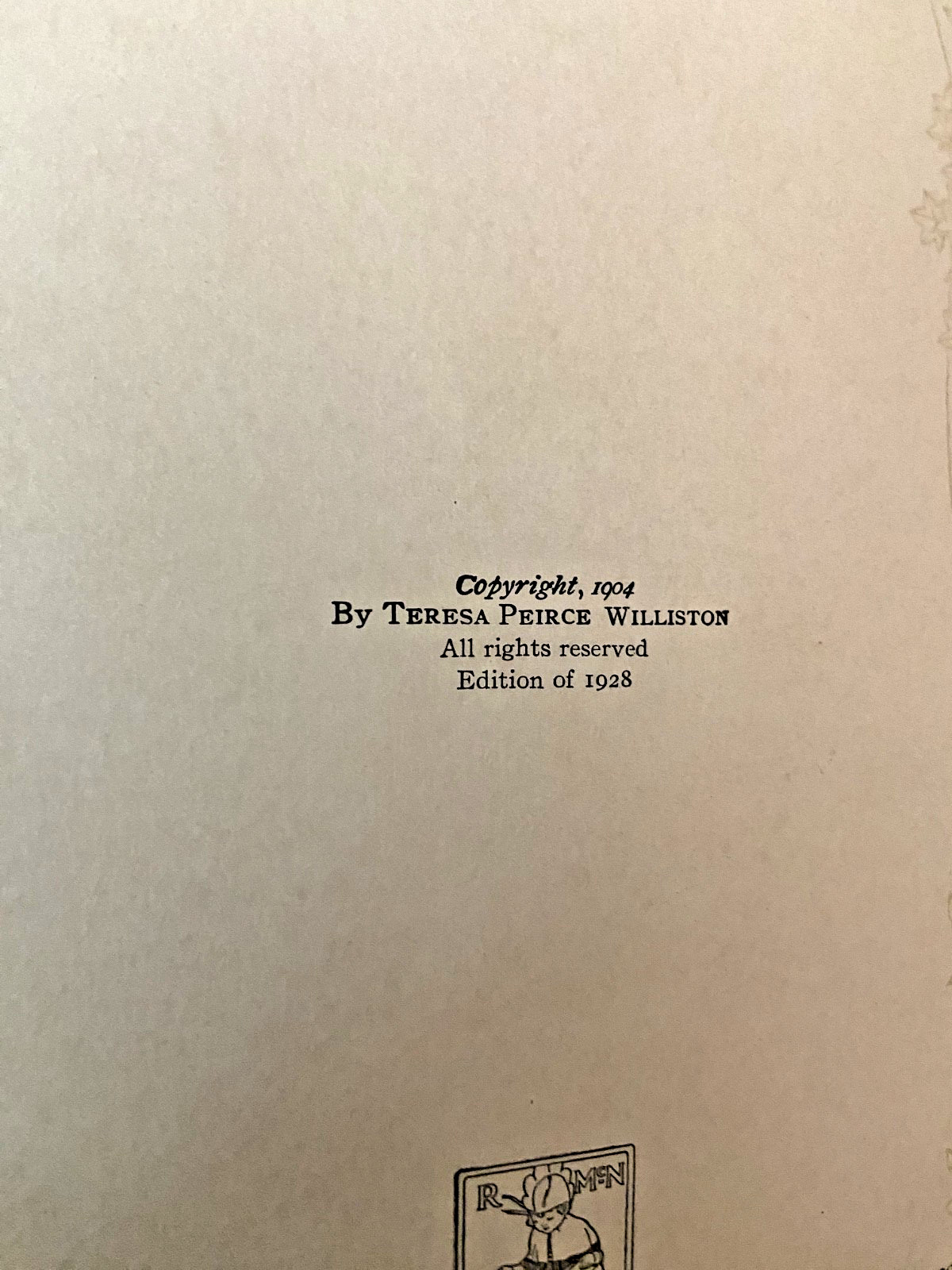 JAPANESE FAIRY TALES Teresa Peirce Williston Rand McNally 1928 HC Illustrated