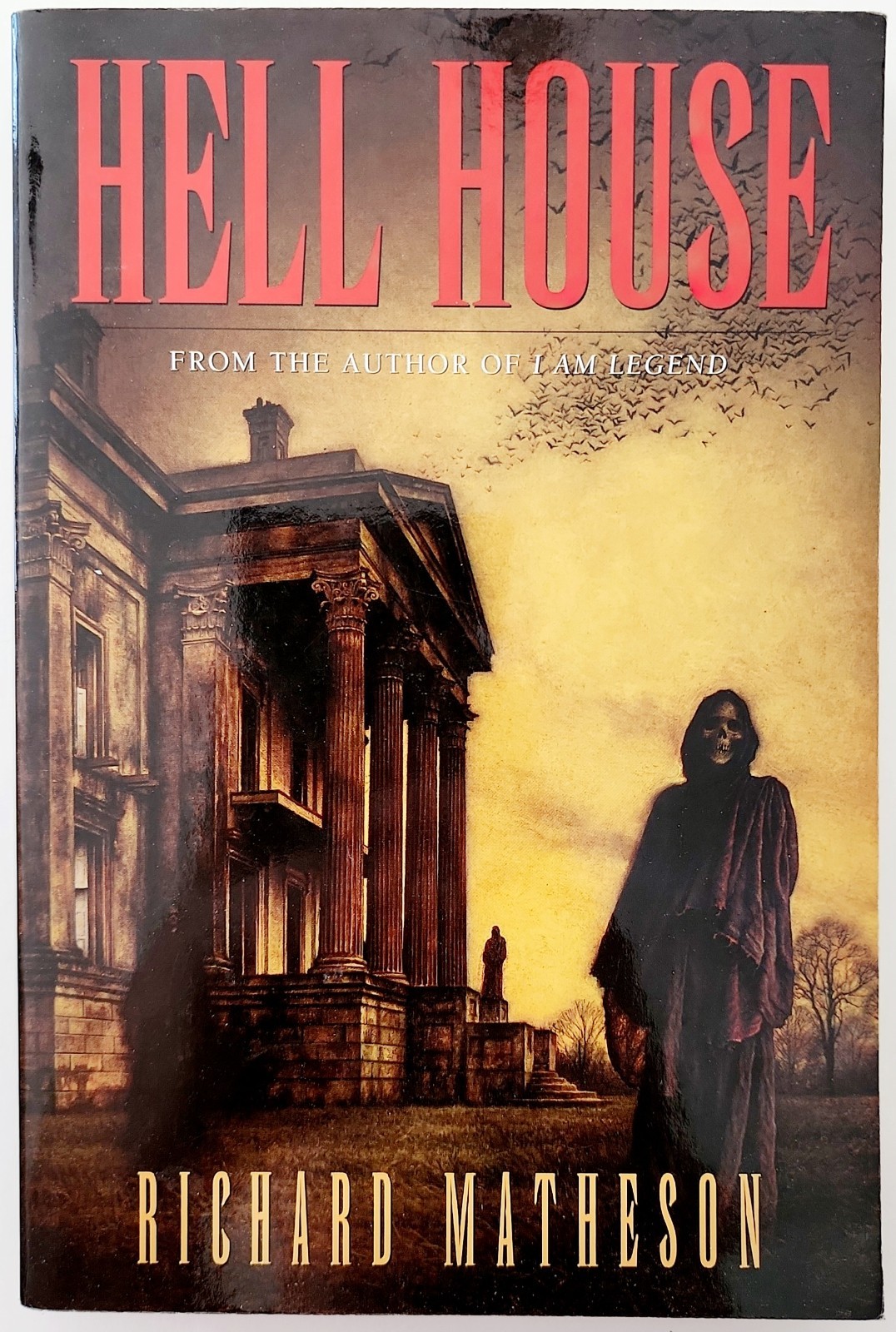 1999 Hell House Richard Matheson Classic Haunted Supernatural Horror Vintage PB