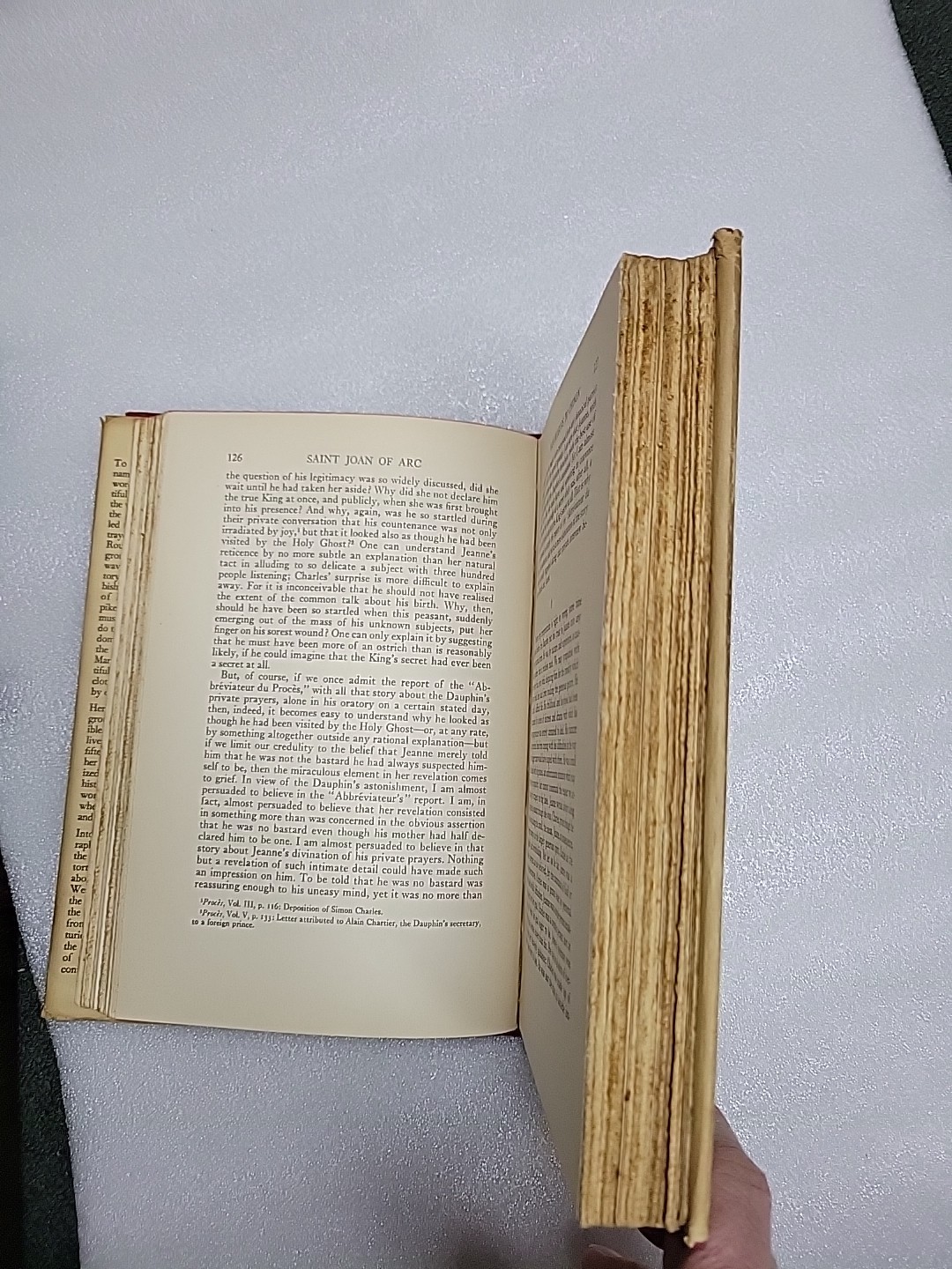 Saint Joan Of Arc Vita Sackville-West Literary Guild 1936 HC DJ Fair