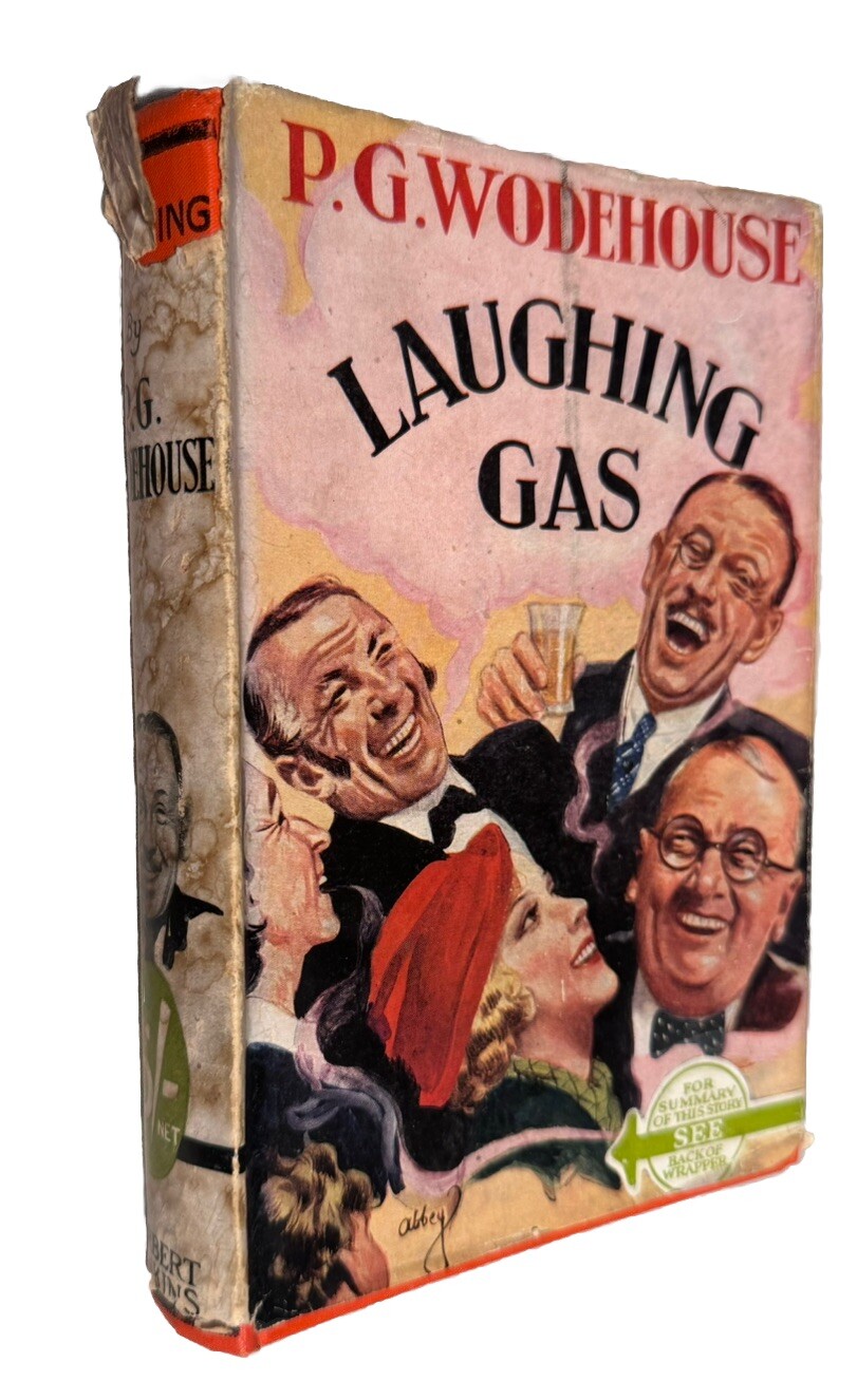 P G Wodehouse LAUGHING GAS 1st Edition – 1938 – Herbert Jenkins