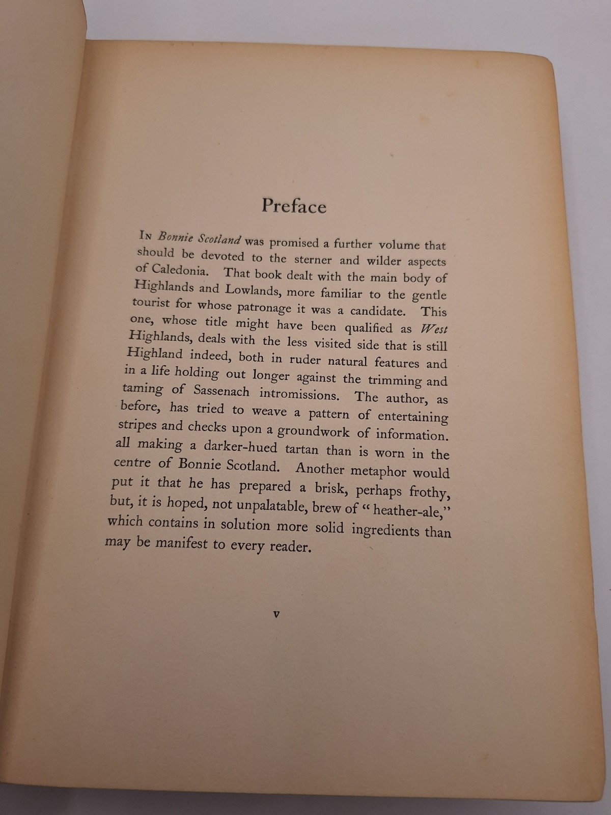 The Highlands and Islands by WM Smith/ARH Moncrieff 1907 Vintage Art Nouveau