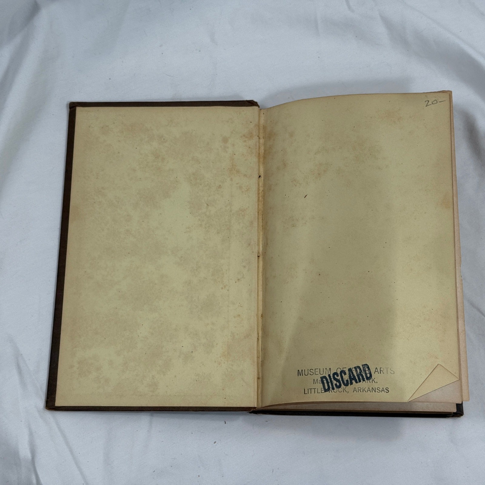 John Ruskin The Political Economy of Art 1860 Brown Fair Antique Hardcover Book