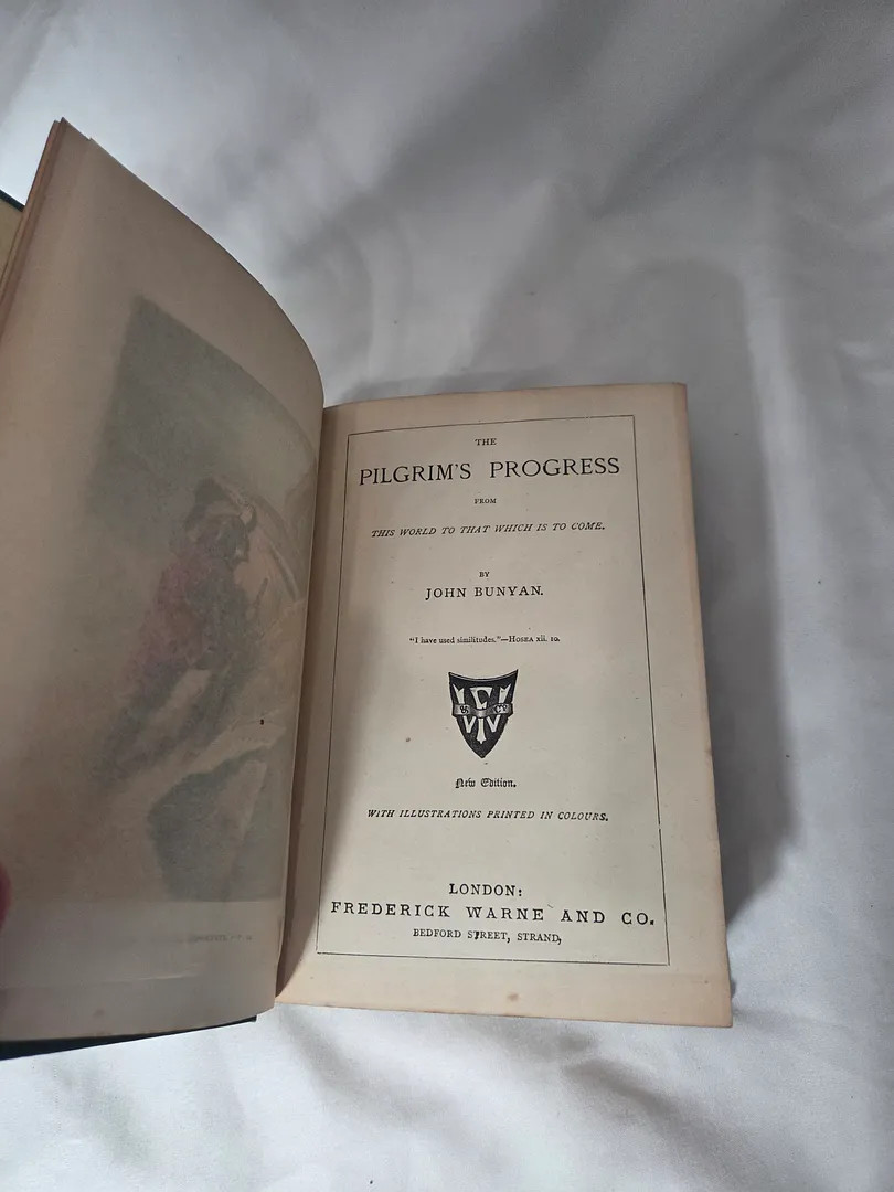 The Pilgrim’s Progress; Bunyan; Frederick Warne; 19th century; Colour ill.