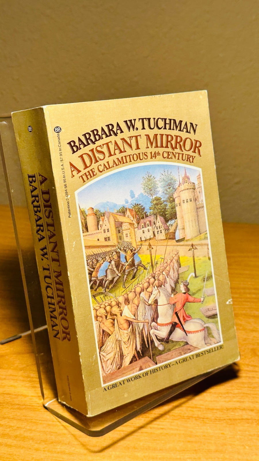 A Distant Mirror: The Calamitous 14th Century by Barbara W. Tuchman, 1st Ed 1979