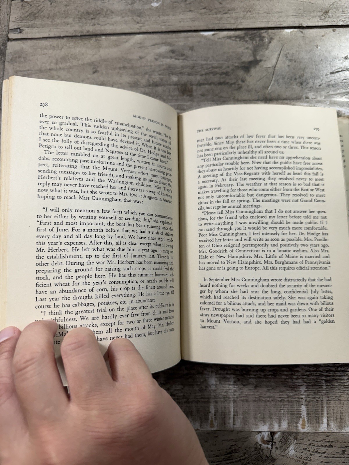 1966 Vintage History Book “Mount Vernon is Ours” Dust Jacket Illus 1st Edition
