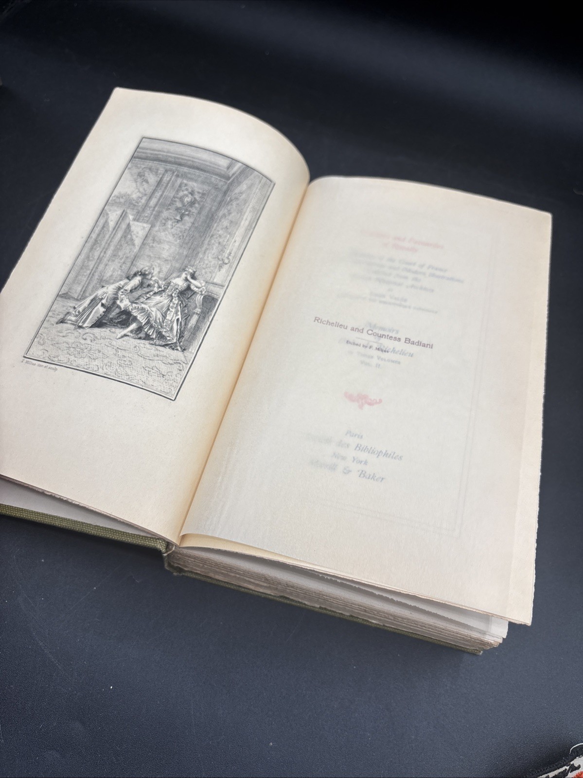 1903 Courtiers & Favorites of Royalty Duke De Richelieu Vol 1-2-3 Diaries VG+