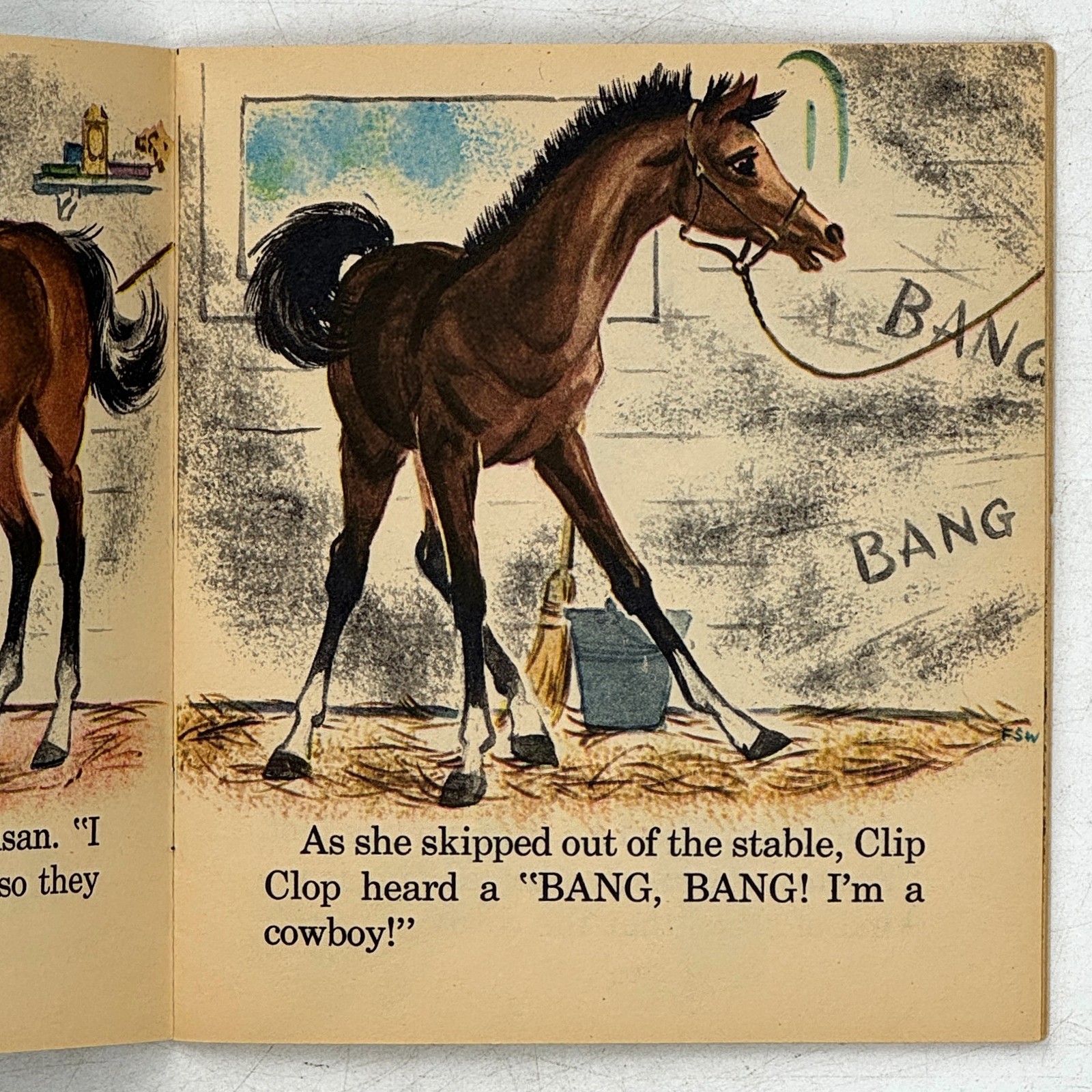 1958 NANCY HOAG. Clip Clop VINTAGE PB