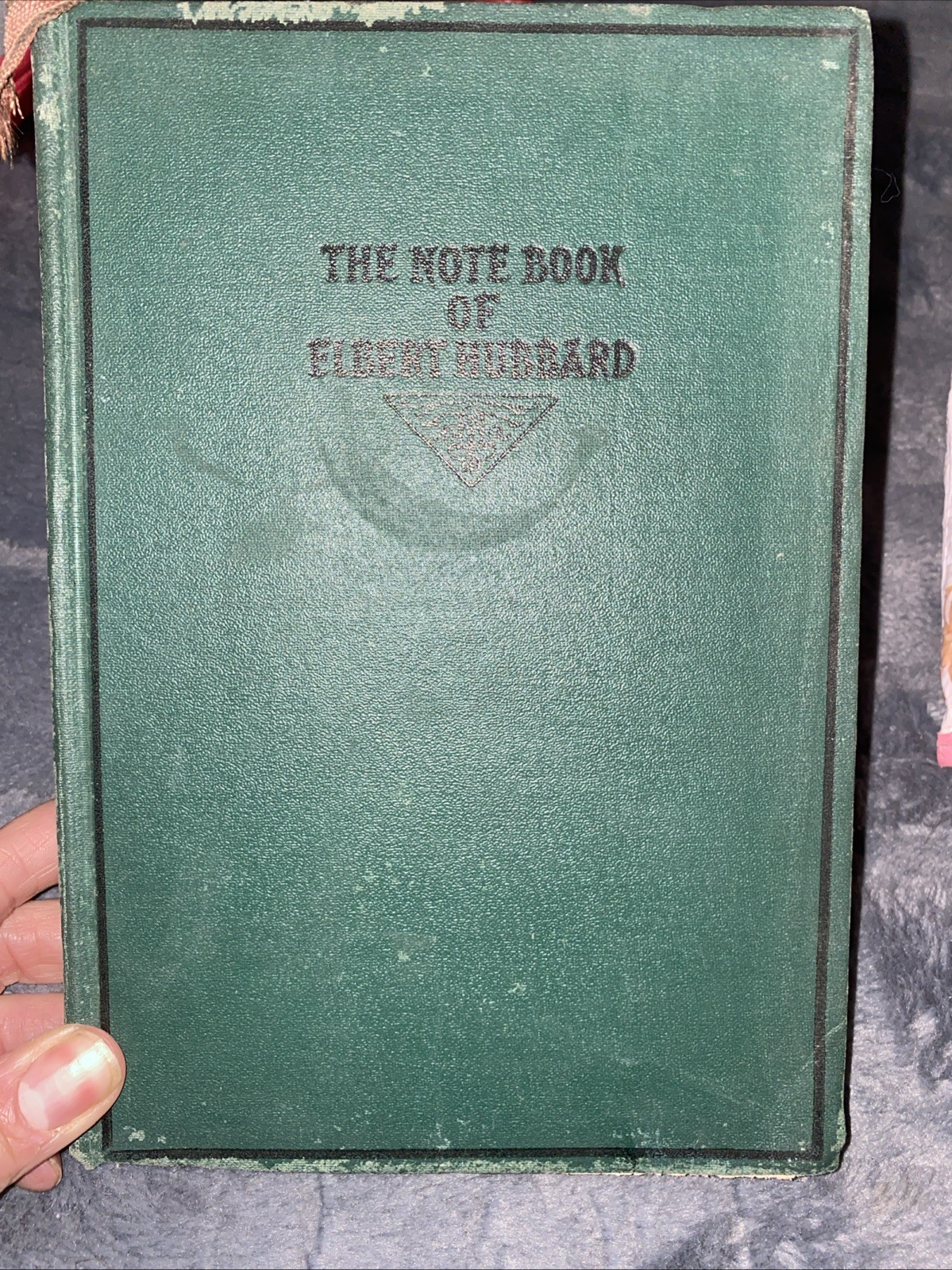 1927 Antique – THE NOTEBOOK OF ELBERT HUBBARD First Edition Book Hardcover
