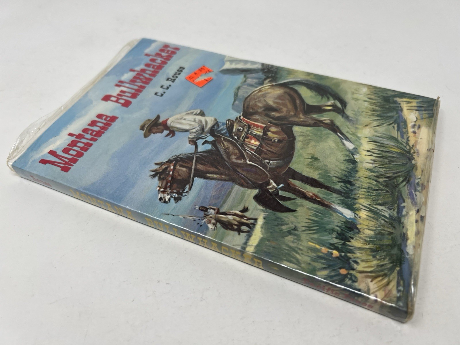 Montana Bullwhacker C.C. Rouse, Pioneering MT Family, Bozeman, Illust. 1969 NEW