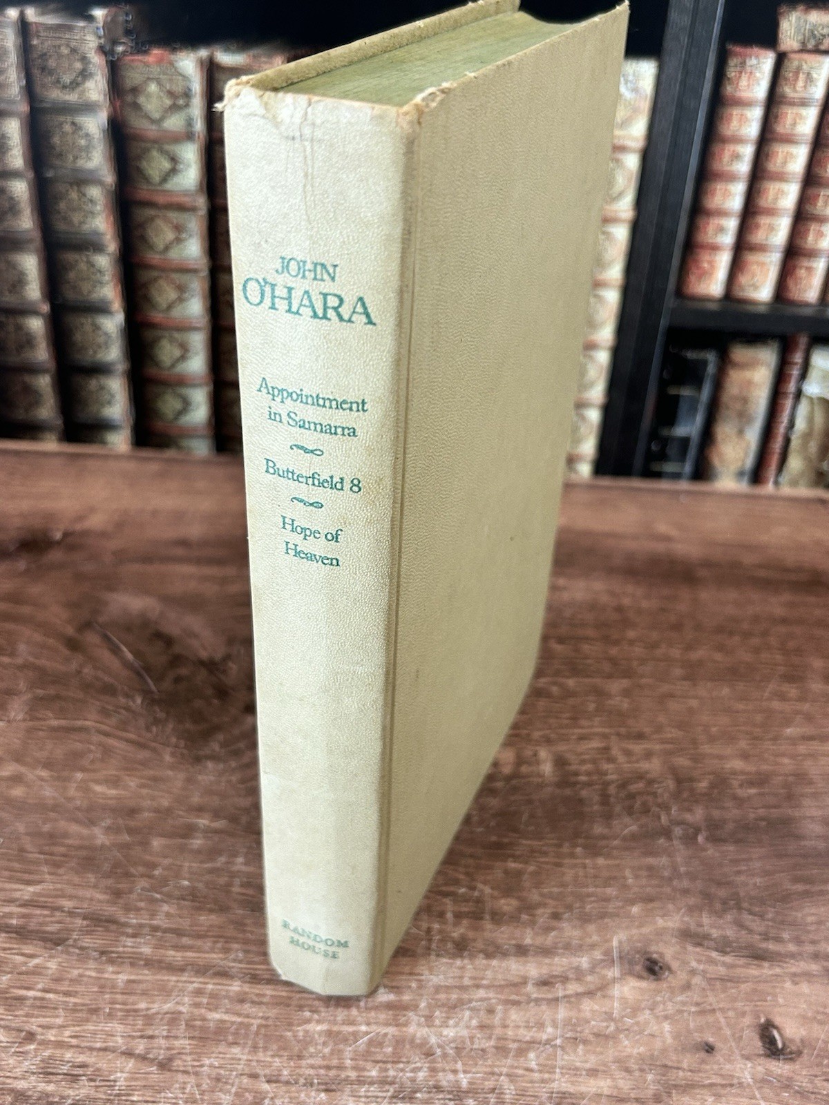 John O’Hara Appointment in Samarra, Butterfield 8, Hope of Heaven HC DJ 1934 Vtg