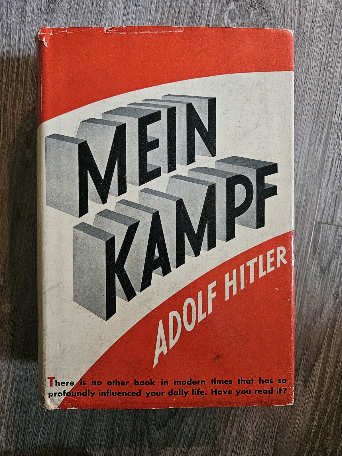 Mein Kampf Houghton Mifflin Complete Unabridged w/ DJ Annotated