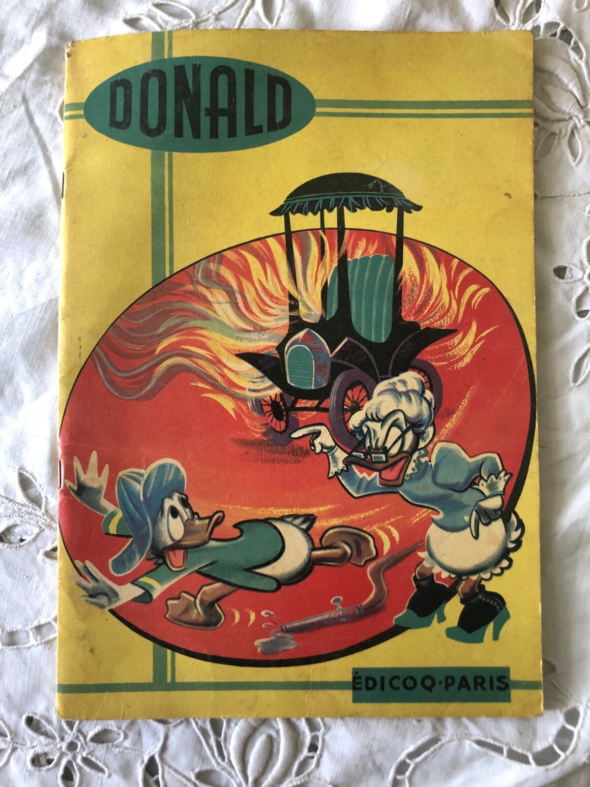 Job Lot 5 Vintage French Children’s Books Disney Barbar Sylvain Sylvette 1950s