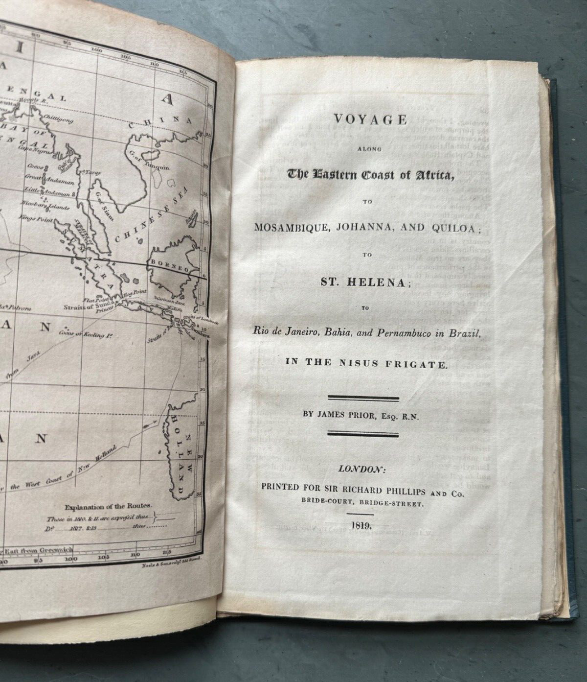 James Prior 1819 Voyage along the Eastern Coast of Africa 1st Edition Illus…