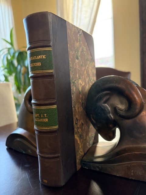 Transatlantic Sketches 1833 Capt. J.E. Alexander — First American Ed. — Hostile