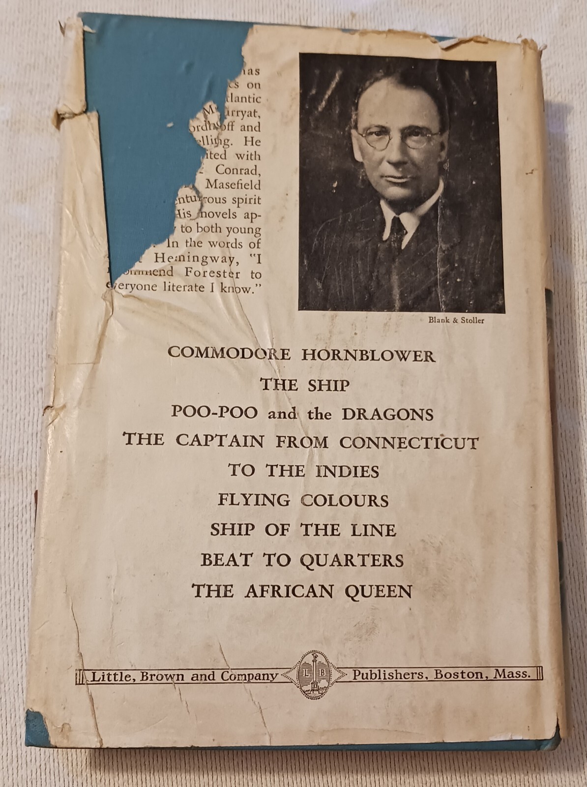 Commodore Hornblower – Book By C.S. Forester (1945, Little, Brown & Company)