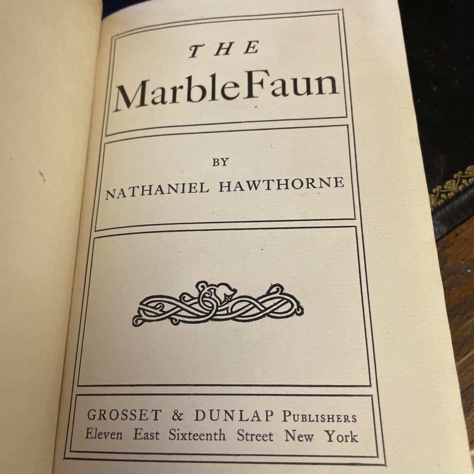 The Marble Faun by Nathaniel Hawthorne, 1st ed, HC, 1859 or 1860