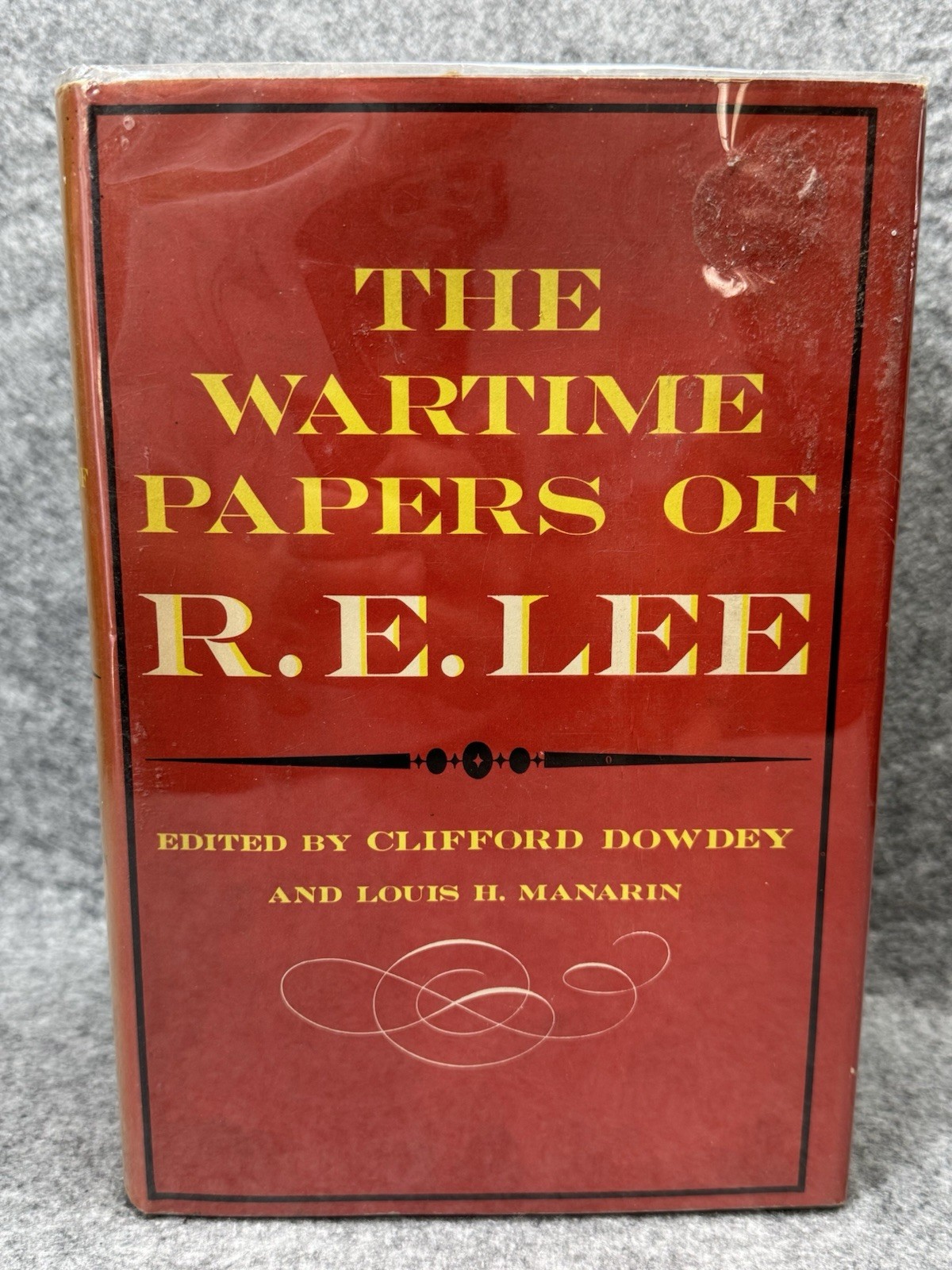 1961 The Wartime Papers of R.E. Lee HC DJ Civil War Clifford Dowdey 2nd Pr