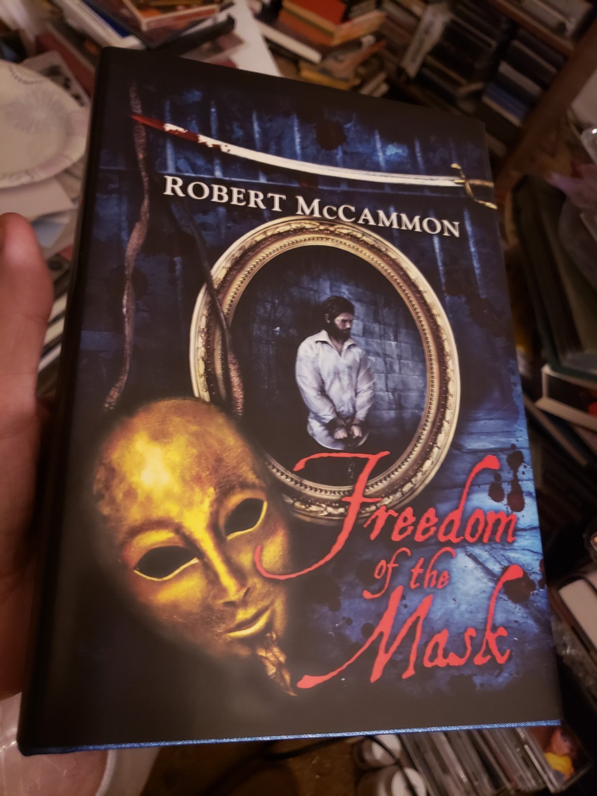 SIGNED Robert McCammon Freedom Of The Mask 1st Edition Hardcover Mint Copy