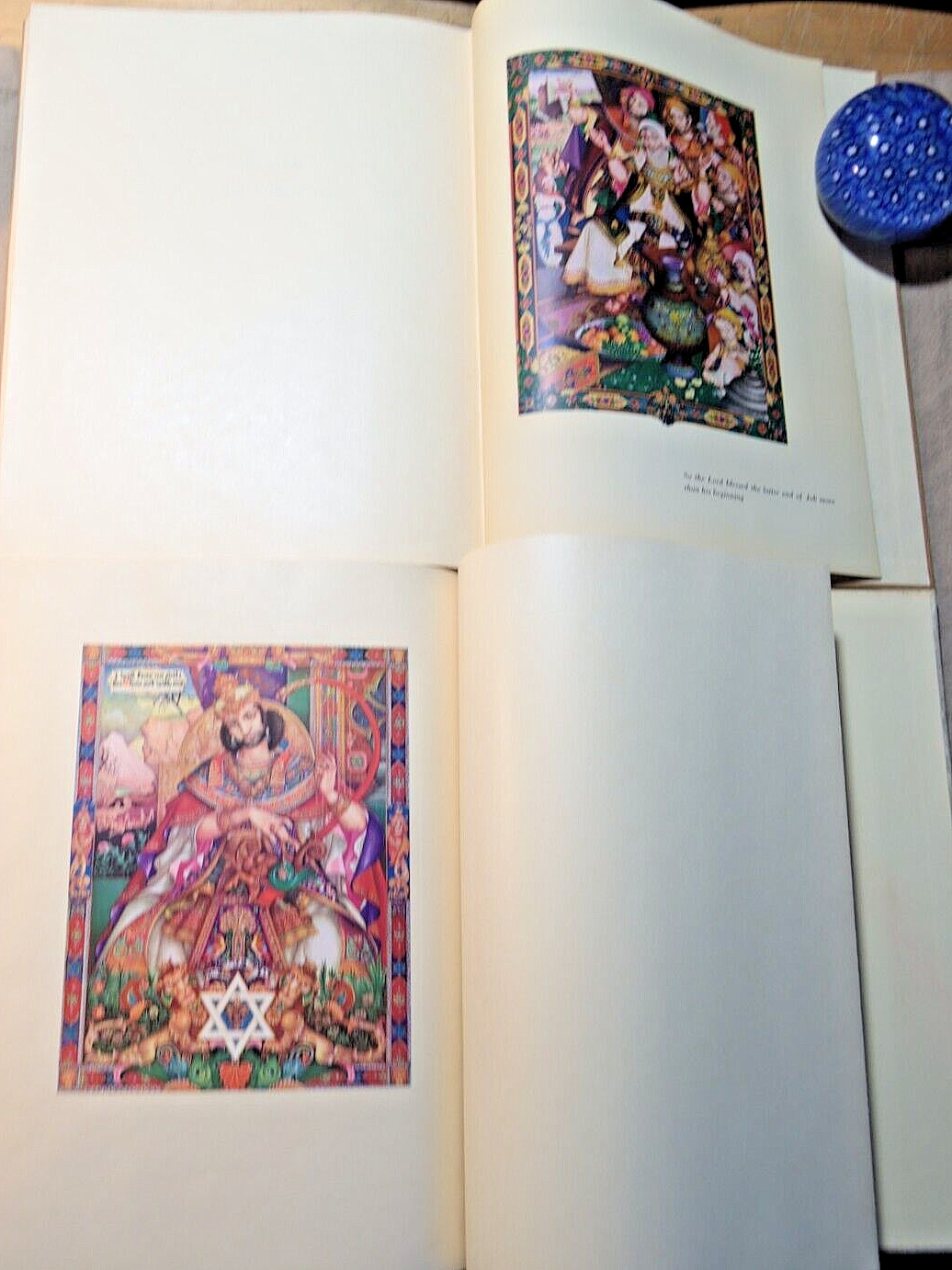 BOOK OF JOB & BOOK OF RUTH both w/slip case – ARTHUR SZYK illustrated 1946-1947