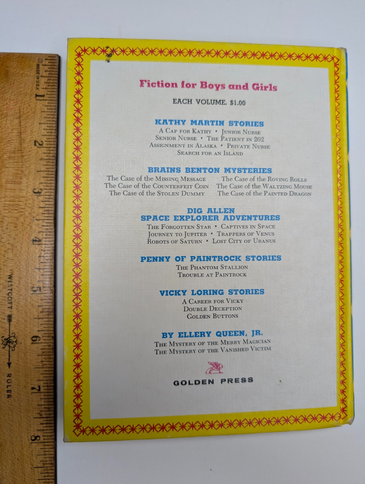 1963 Search for an Island Kathy Martin Nurse Story Book Josephine James Golden