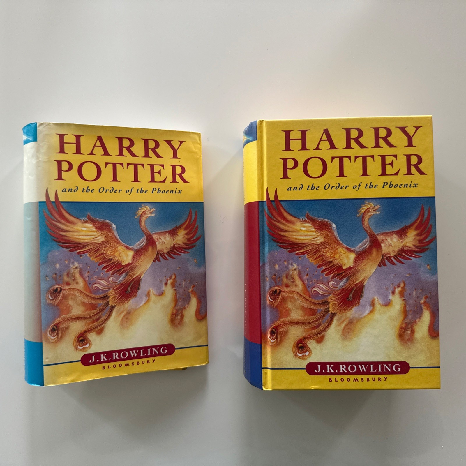 HARRY POTTER ORDER OF THE PHOENIX 1ST UK 2003 HC INK ERROR UNINSCRIBED V GOOD