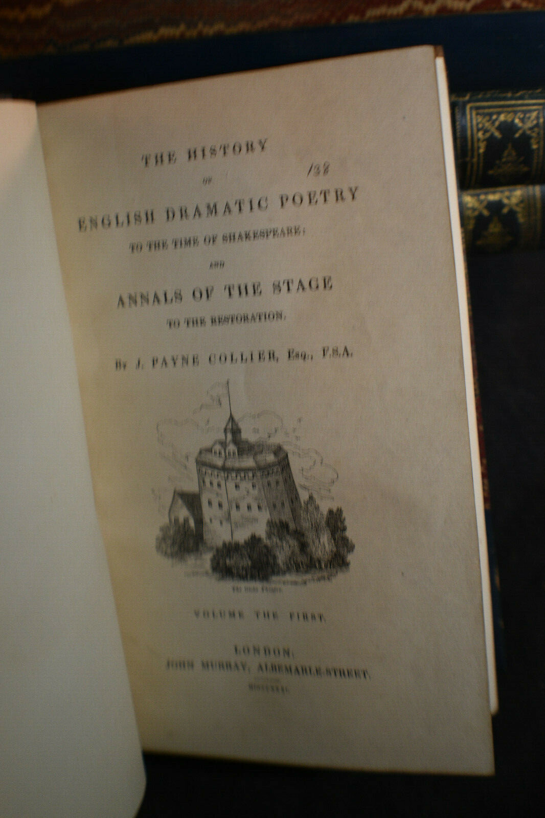 1831 COMPLETE English Dramatic Poetry & Annals Stage to the Time of Shakespeare