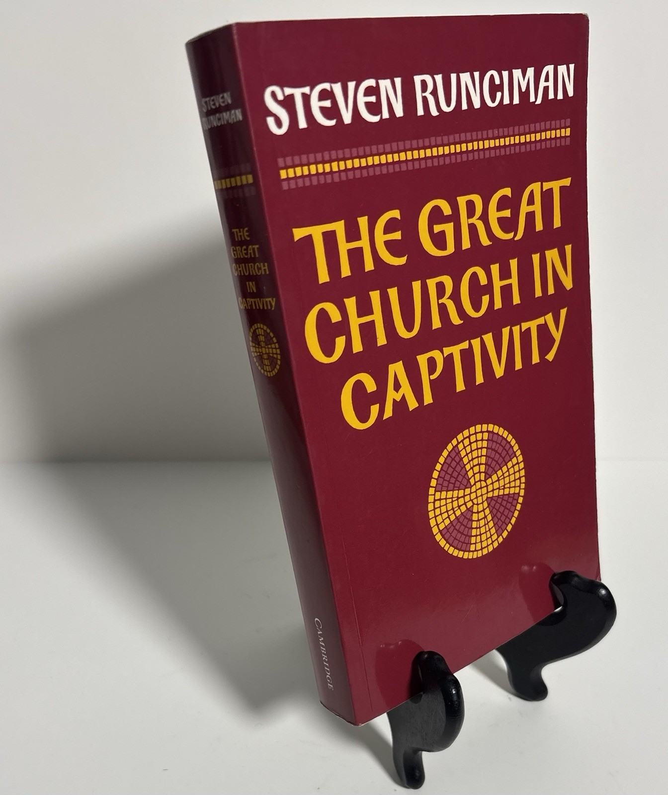 RARE The Great Church In Captivity Steven Runciman Paperback Book Cambridge